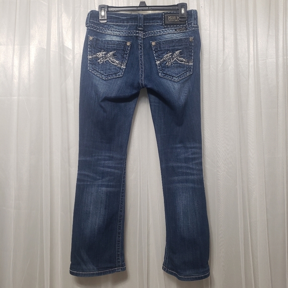 Miss Me Sz 28 JE1045BX Boot Cut Jeans for Buckle **Altered** - Picture 6 of 16